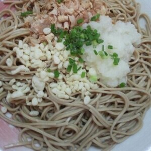 ぶっかけおろし蕎麦